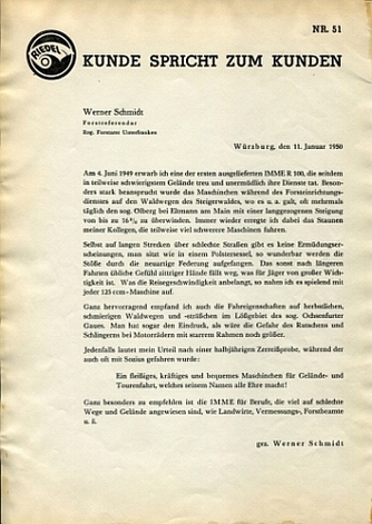 Kunde spricht zu Kunde Nr. 51