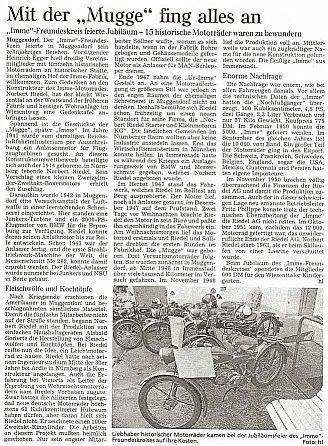 Bild-Bericht Imme-Treffen 1995